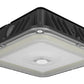 RAB VAN17-30 Field Adjustable Light Output 30W/25W/20W, 3000K/4000K/5000K Color Vandalproof Canopy Lighting, Bronze Finish