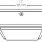 RAB VANLED10YMS 10W LED Canopy Light with 120V Mini Sensor, 3000K (Warm), 1400 Lumens, 72 CRI, Drop Lens, Standard Operation, Not DLC Listed, Bronze Finish