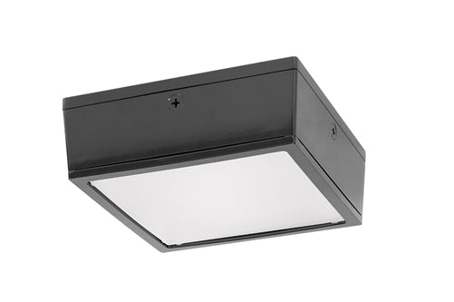 RAB VANLED20F/D10 20W LED Canopy Light, 5000K (Cool), 2347 Lumens, 74 CRI, 120V-277V, Flat Lens, Dimmable Operation, DLC Listed, Bronze Finish