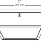 RAB VANLED40NFMSW 40W LED Canopy Light with 120V Mini Sensor, 4000K (Neutral), 4429 Lumens, 74 CRI, Flat Lens, Standard Operation, Not DLC Listed, White Finish