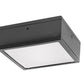 RAB VANLED40YFMS 40W LED Canopy Light with 120V Mini Sensor, 3000K (Warm), 4333 Lumens, 72 CRI, Flat Lens, Standard Operation, Not DLC Listed, Bronze Finish