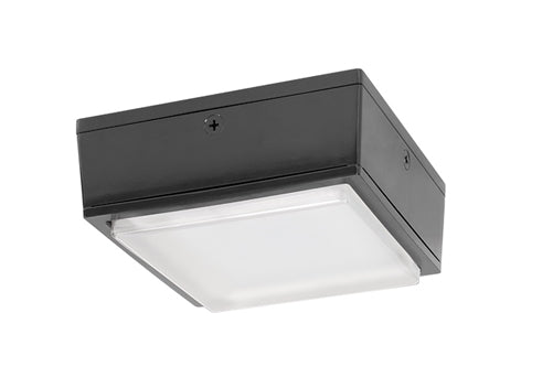 RAB VANLED52/480 52W LED Canopy Light, 5000K (Cool), 5401 Lumens, 75 CRI, 480V, Drop Lens, Standard Operation, No DLC, Bronze Finish