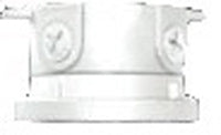 RAB VLX2W Vaporproof 150W Incandescent Lamp 120V White Color - No Glass, No Guard