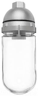 RAB VP100 Vaporproof 150W Incandescent Lamp 120V Natural Color - With Soda Lime Glass, No Guard
