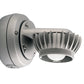 RAB VXBRLED13YDG-3/4 13W LED Vaporproof Wall Mount, 3000K (Warm), 507 Lumens, 86 CRI, Natural Finish