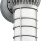 RAB VXBRLED26NDG-3/4 26W LED Vaporproof Wall Mount, 3/4" NPS Conduit Entry Points, 4000K (Neutral), 1735 Lumens, 82 CRI, Natural Finish