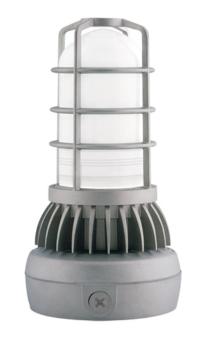 RAB VXLED13DG/UP/PCS2 13W LED Vaporproof Ceiling Uplight, 5000K (Cool), 729 Lumens, 65 CRI, Natural Finish