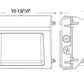 RAB W22-S-30W Field-Adjustable Wallpack, 30/25/20/15W, Selectable CCT 5000K/ 4000K/ 3000K, White
