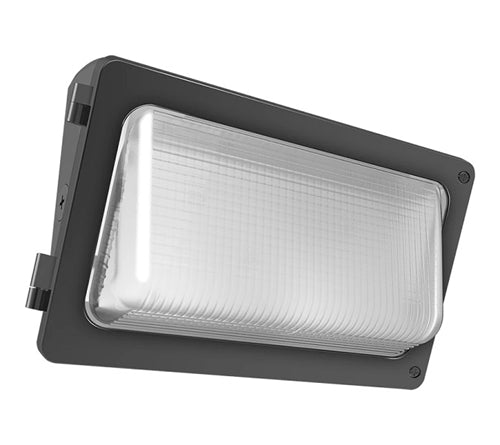 RAB W34-55L 50W LED Wallpack, 6528 Lumens, 84 CRI, 0-10V Dimming, Bronze