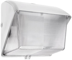 RAB WP1SH70W Wallpack Lexan Lens 70W High Pressure Sodium Lamp 120V White Color