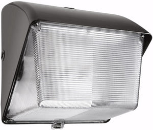 RAB WP1SN70/PC Wallpack Lexan Lens 70W High Pressure Sodium Lamp 120V Bronze Color with Photocontrol