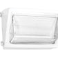 RAB WP2LED24NW LED 24W WP2 Wallpack, No Photocell, 4000K (Neutral), 2911 Lumens, 83 CRI, 120-277V, DLC Listed, White Finish