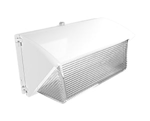 RAB WP3LED150L-750WH/PCS4 100W WP3LED Wallpack, 15000 Lumens, 70 CRI, 0-10V Dimming 480V, Swivell Photocell, White