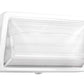 RAB WP3LED55W/480 LED 55W WP3 Wallpack, No Photocell, 5000K (Cool), 6645 Lumens, 81 CRI, 480V, Not DLC Listed, White Finish