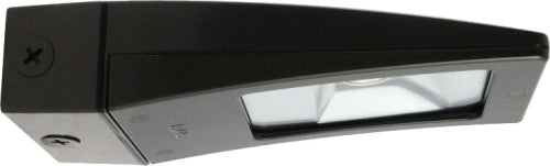 RAB WPLED10Y Wallpack 10W LED Lamp, Yellow Light 120V-240V Bronze Color