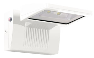 RAB WPLED26W/EC LED 26W Wallpack with Emergency Battery Backup, No Photocell, 5000K (Cool), 2662 Lumens, 70 CRI, 120-277V, Battery Backup with Cold Start, Not DLC LIsted, White Finish