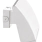 RAB WPLED52NW 52W LED Wallpack, 4000K (Neutral), 4584 Lumens, 82 CRI, Standard Operation, DLC Listed, White Finish