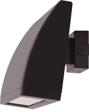 RAB WPLEDC104Y 104W LED Cutoff Wallpack, 3000K (Warm), No Photocell, 8717 Lumens, 82 CRI, 120-277V, Type IV Distribution, Standard Operation, DLC Listed, Bronze Finish