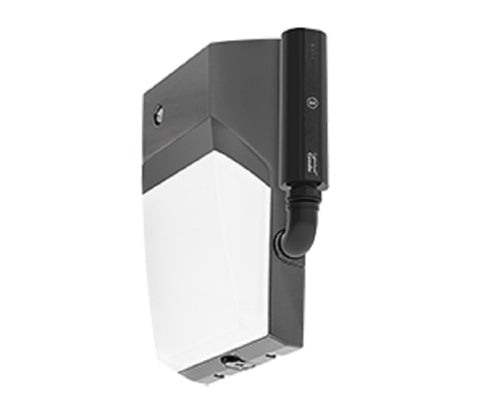 RAB WPTLED25N/D10/PC2/LC 25W LED Tallpack, 4000K Color Temperature, 120-277V Photocell, Lightcloud Controller, Bronze Finish