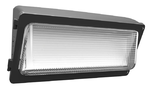 RAB WPX3/MVS 130W/100W/65W Field Adjustable LED Wallpack, 3000/4000/5000K CCT Selectable, 120-277V, Integrated Photocell with On/Off Switch