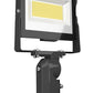 RAB X17XFU80SF 80W LED Floodlight, 5,356 Lumens, 120-277V, 3000K, 4000K and 5000K Color Temperature, 80 CRI, Bronze