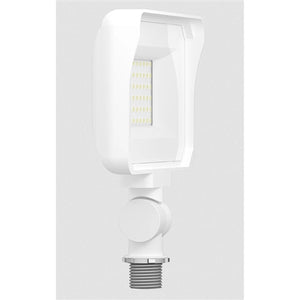 RAB X34-25L-830W/120 25W LED Floodlight, 2950 Lumens, Knuckle Mount, 120V, 3000K Color Temperature, 80 CRI, White
