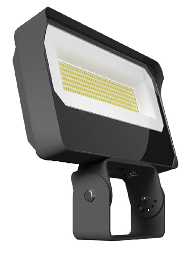 RAB X34LT LED Floodlight, 90W/80W/70W Selectable, 3000/4000/5000K CCT Selectable, Trunnion Mount
