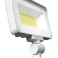 RAB X34SW 35/25/20W LED Floodlight, 2685-4677 Lumens, Knuckle Mount, 3000K/4000K/5000K Color Temperature, 120/277V, White
