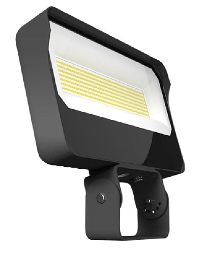 RAB X34XLT 130/110/95W LED Floodlight, 14615-20065 lumens, Trunnion Mount, 3000K/4000K/5000K Color Temperature, 120/277V, Bronze