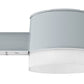 RAB YBLED26N Yardblaster 26W Neutral LED 120V Integrated Photocell, 4000K Color Temperature, 84 CRI, Wall Mount, Silver Gray Finish