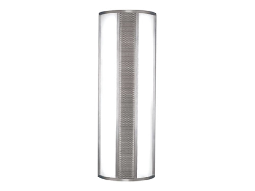 Shaper 673-16-WP-L3/840-UNV-ALP 16" LED Cyclinder Wall Light, Exterior Wall Mounting, 80 CRI, 4000K, 120-277V, Aluminum Paint