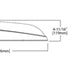 Streetworks ARCH-S-PA1-60-750-U-T2R-AP Small Archeon Roadway LED Light, 60W Bucket, 70 CRI, 5000K, 120-277V, Type II Roadway, No Mounting, Grey Finish