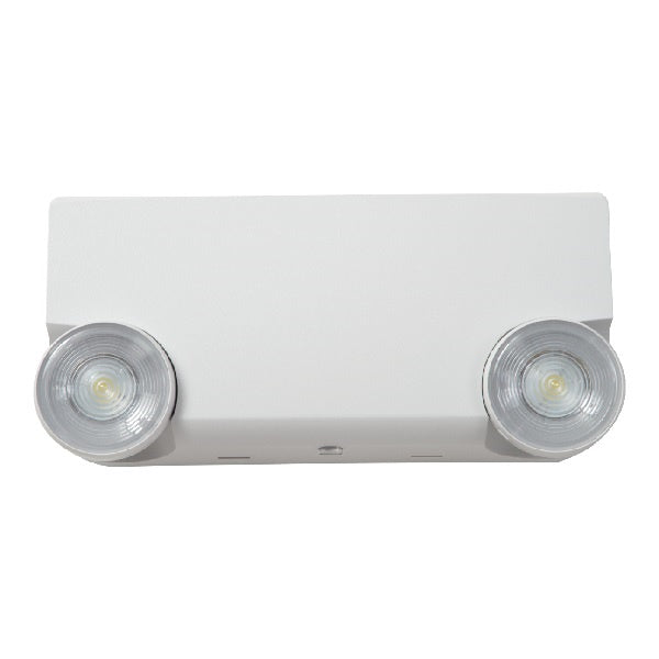 Sure Lites APELH2 3W LED Emergency Light, Nickel Cadmium Battery, Two 3.6V LED Heads, White Housing