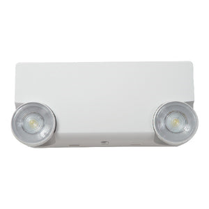 Sure Lites APELH2 3W LED Emergency Light, Nickel Cadmium Battery, Two 3.6V LED Heads, White Housing