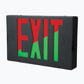 Sure Lites APXH7RG2BK All-Pro Exit, Red Green Selectable, Nickel Cadmium Battery Backup, Remote Capacity, Black Finish