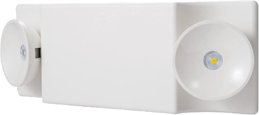 Sure Lites SEL17 LED Emergency Light, AccuLED Optic, 17 Feet Coverage, NiCad Battery, White