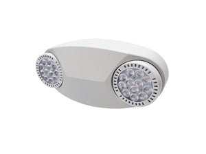 Sure Lites SELHP100R3 3W High Power Emergency Light, 100 Feet Spacing, LiFePO4 Battery, White, No Self-Diagnostics