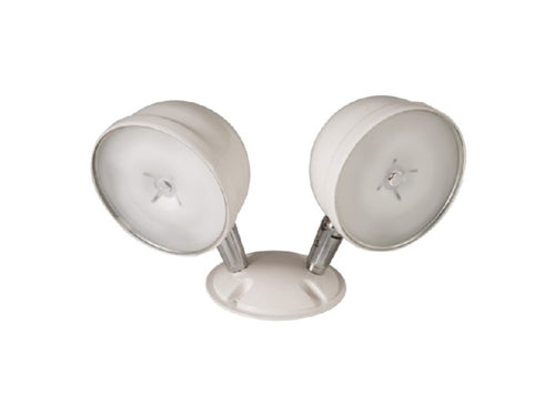 Sure Lites SRM60DBK Remode LED Emergency Light, Aluminum, 60 Feet Coverage, Double Heads, Black