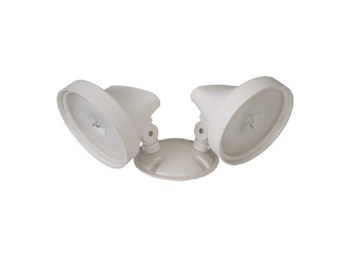 Sure Lites SRP60DGY Remode LED Emergency Light, Aluminum, 60 Feet Coverage, Double Heads, Grey