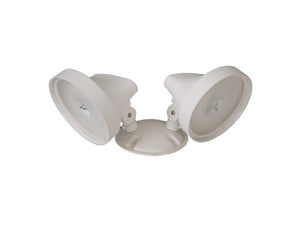 Sure Lites SRP60DGY Remode LED Emergency Light, Aluminum, 60 Feet Coverage, Double Heads, Grey