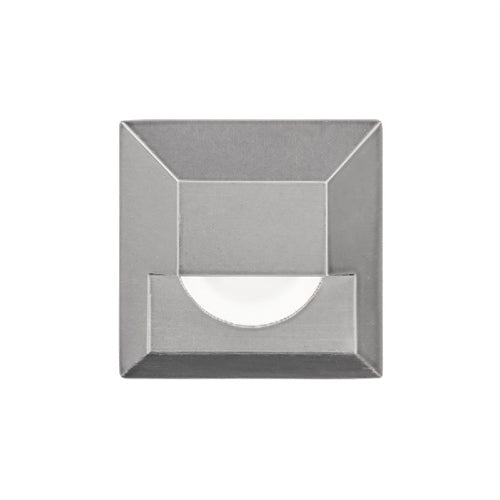 WAC Lighting 2061-30SS 2" Inground Square Step Light, 3000K Color Temperature, 85 CRI, Stainless Steel