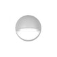 WAC Lighting 3011-27WT Deck and Patio Circle LED Light, 2700K Color Temperature, 90 CRI, White on Aluminum