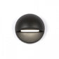 WAC Lighting 3011-30BK Deck and Patio Circle LED Light, 3000K Color Temperature, 90 CRI, Black on Aluminum