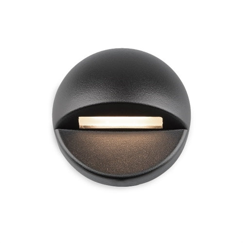 WAC Lighting 3011-30BZ Deck and Patio Circle LED Light, 3000K Color Temperature, 90 CRI, Bronze on Aluminum