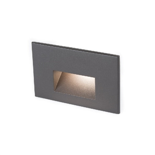 WAC Lighting 4011-AMBZ 12V Rectangle Step Light, Amber, Bronze on Aluminum