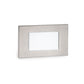 WAC Lighting 4071-27SS 12V Rectangle LED Step and Wall Light, 2700K Color Temperature, Stainless Steel