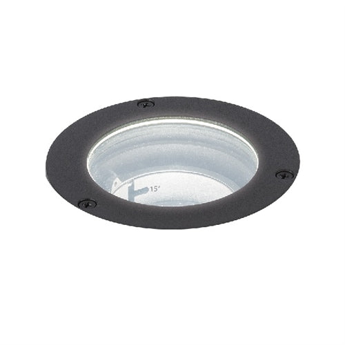 WAC Lighting 5031-30BZ Inground Landscape Lighting, 12W 12V, 3000K Color Temperature, Bronze on Aluminum