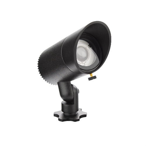WAC Lighting 5311-27BK Accent Interbeam, Landscape Lighting, 12V, 2700K Color Temperature, Black on Aluminum