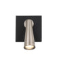 WAC Lighting BL-48007-BK/BN 9W 7" Arne Swing Arm LED Wall Sconce, 3000K Color Temperature, 90 CRI, 100-240 VAC, 168 Lumens, Black/Brushed Nickel
