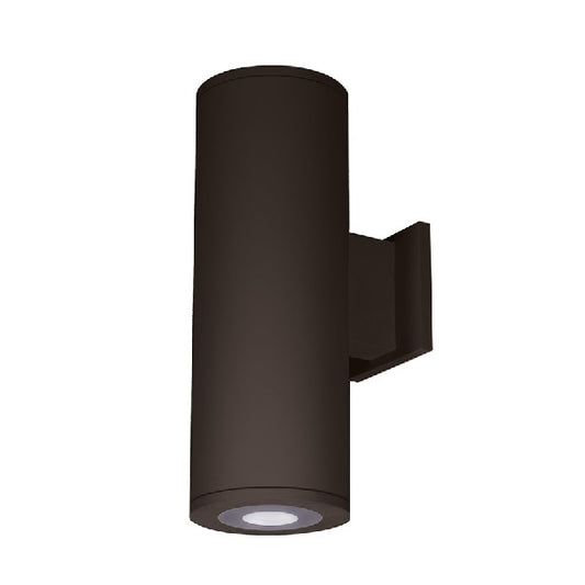 WAC Lighting DS-WD05-U40B-BZ 5" 22W Double Sided Ultra Narrow Beam LED Wall Sconce, 4000K Color Temperature, 85 CRI, 155 x 2 Lumens, Bronze